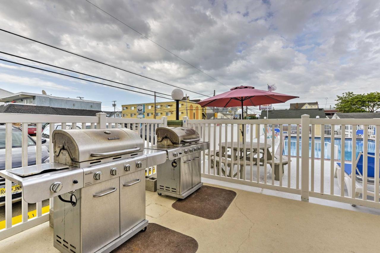 North Wildwood Condo With Pool, Walk To Boardwalk! Esterno foto
