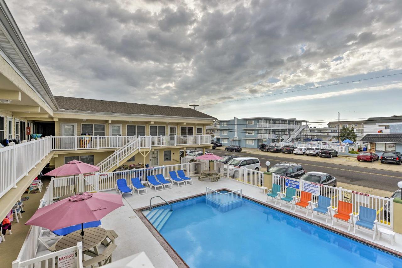 North Wildwood Condo With Pool, Walk To Boardwalk! Esterno foto